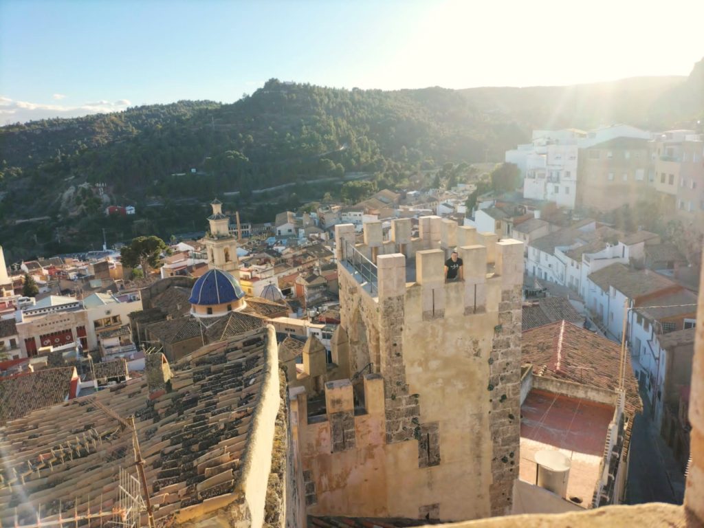 torre del castillo de Buñol